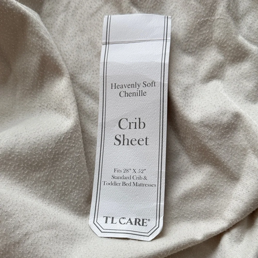 Heavenly Soft Chenille Fitted Crib Sheet